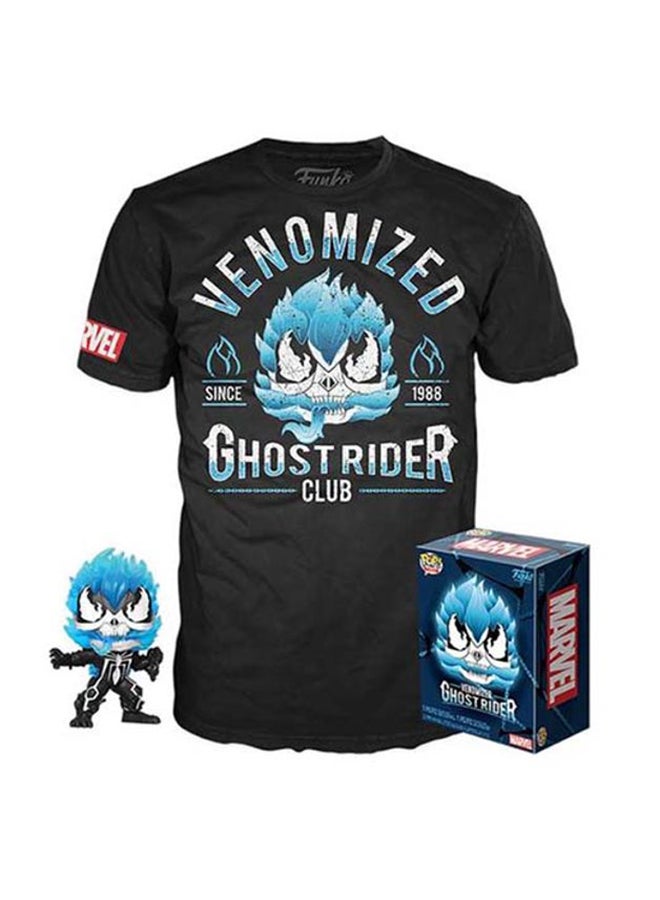 Pop & Tee: Marvel Venom - Venom/Ghost Rider (GW) (Small), - 47041 6.35cm