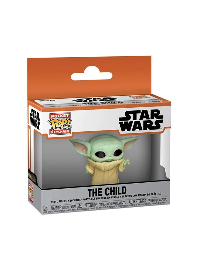 فانكو سلسلة مفاتيح مجسم شخصية الأكشن ذا تشيلد من مسلسل "Mandalorian" من مجموعة بوب! بوكيت - طراز 53043