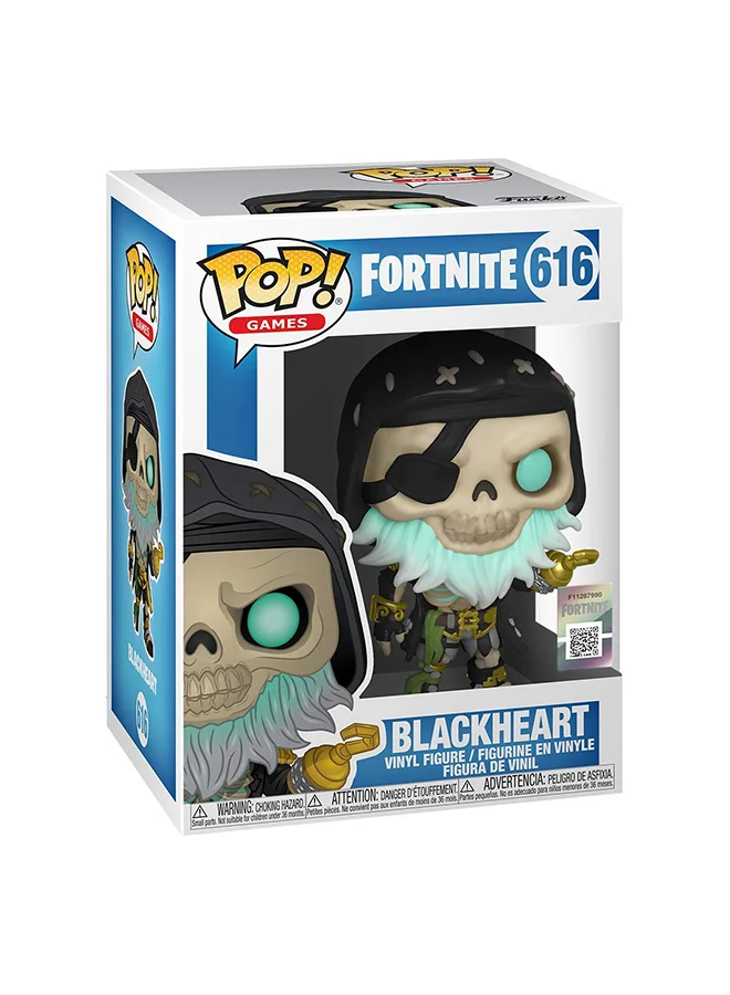 Funko Pop! Games: Fortnite- Blackheart , Action Figure - 48463 9cm