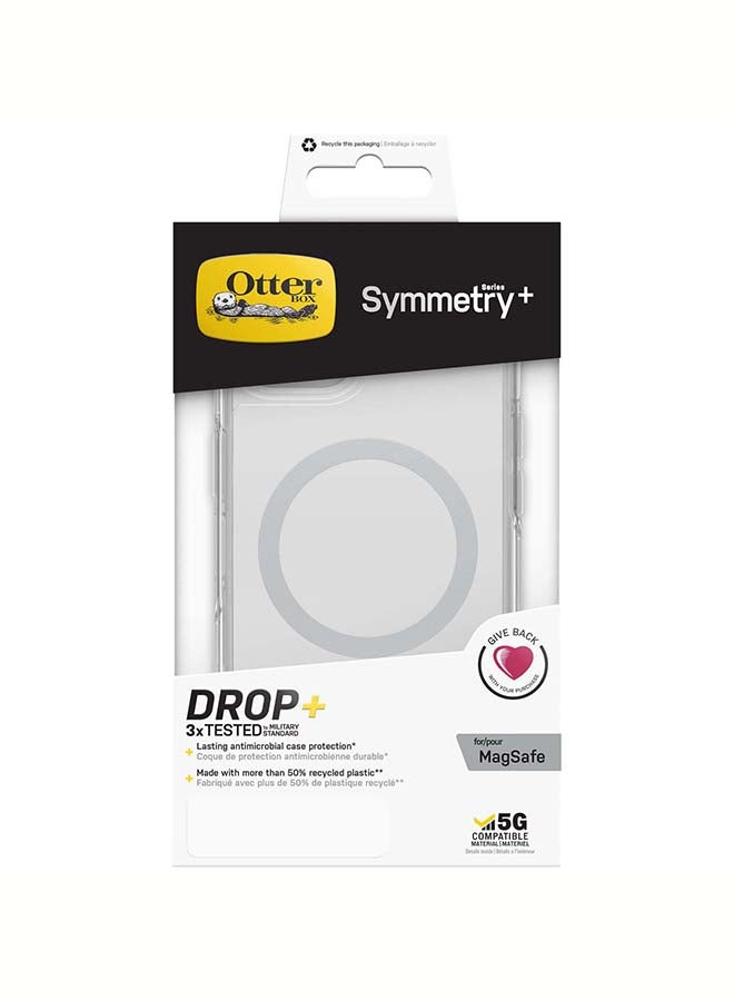 أوتربوكس غطاء حماية سيميتري بلس مخصص لهاتف آيفون 13 شفاف - Image 3