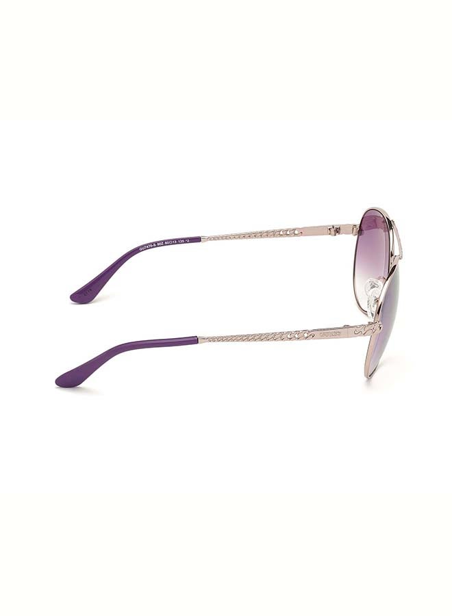 GUESS Women's Aviator Sunglasses - Lens Size : 60mm - Image 4