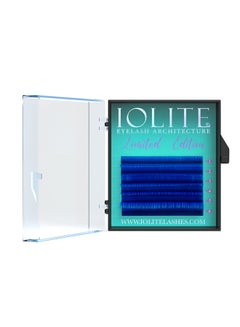 B Curl 7T Mix2 Color Eyelash Extension Blue