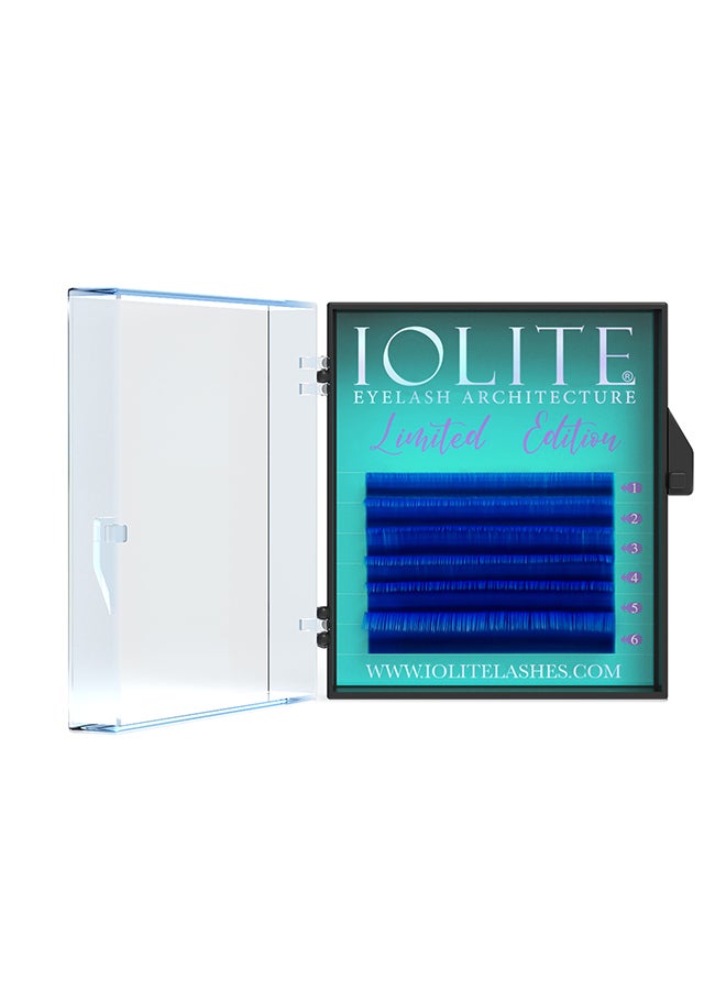 IOLITE - B Curl 7T Mix2 Color Eyelash Extension Blue - Image 1