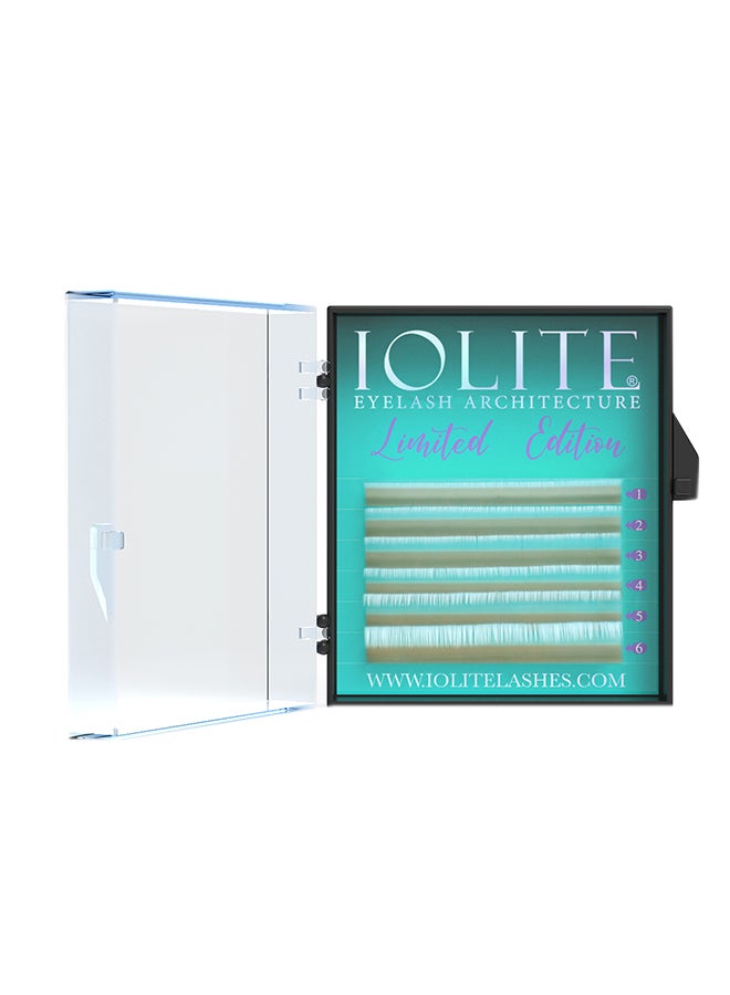 IOLITE C Curl 7T Mix2 Color Eyelash Extension White