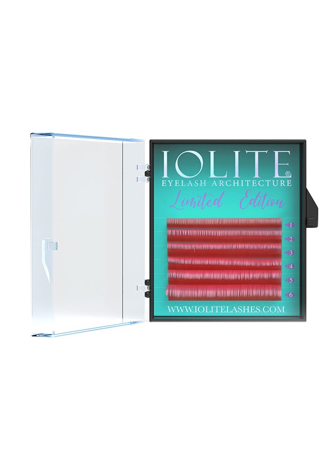 IOLITE C Curl .01T Mix2 Color Eyelash Extension Pink