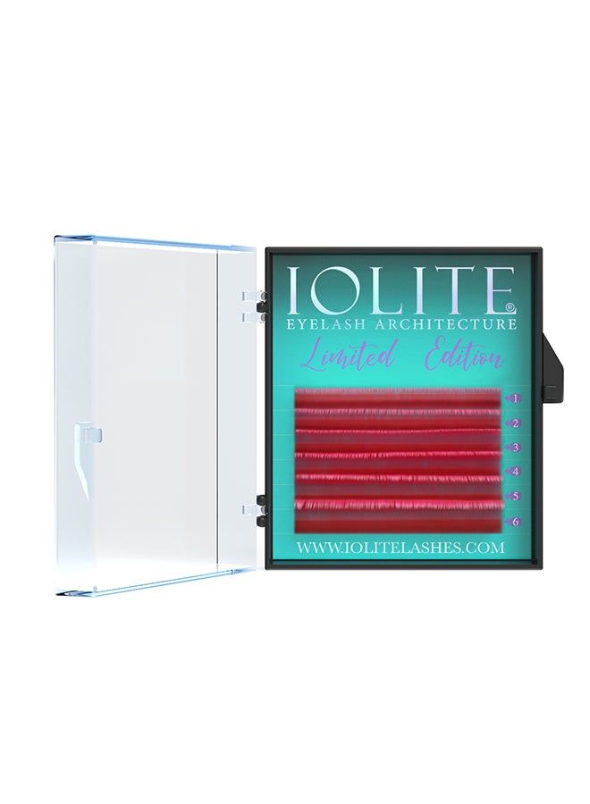 IOLITE C Curl .07T Mix3 Color Eyelash Extension Flue Pink