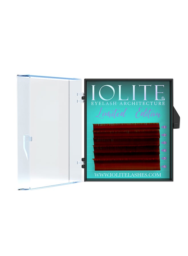 أيولايت وصلات رموش ملونة سي كيرل 7T ميكس 2 . خمري