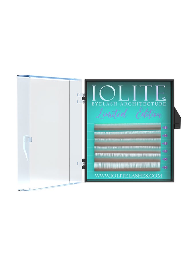 أيولايت وصلات رموش ملونة سي كيرل 7T ميكس 2 . فضي