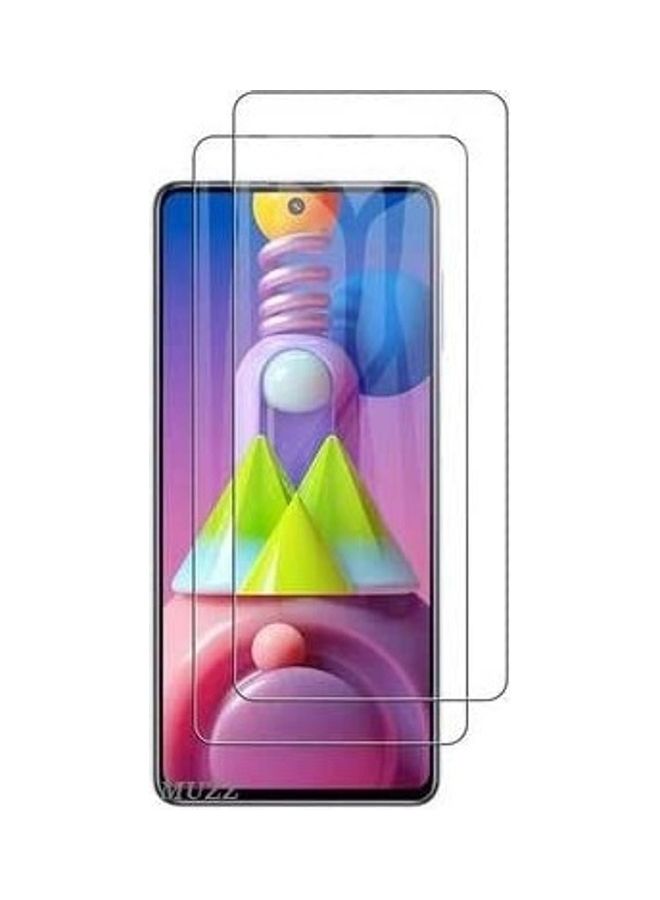 ICS 2-Piece Tempered Glass Screen Protector For Samsung Galaxy A52 Clear - Image 1