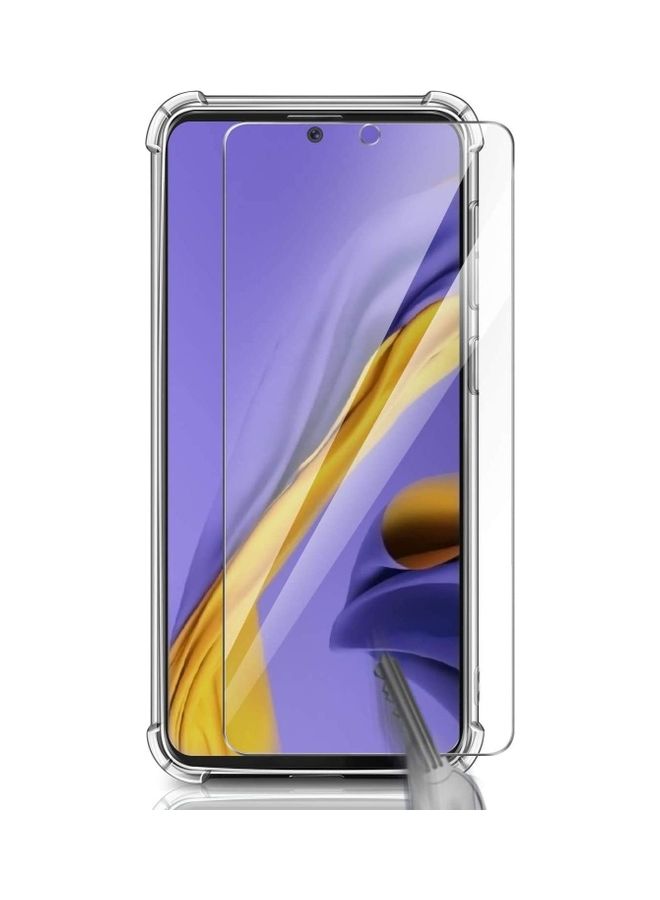 ICS Tempered Glass Screen Protector For Samsung Galaxy A51 Clear