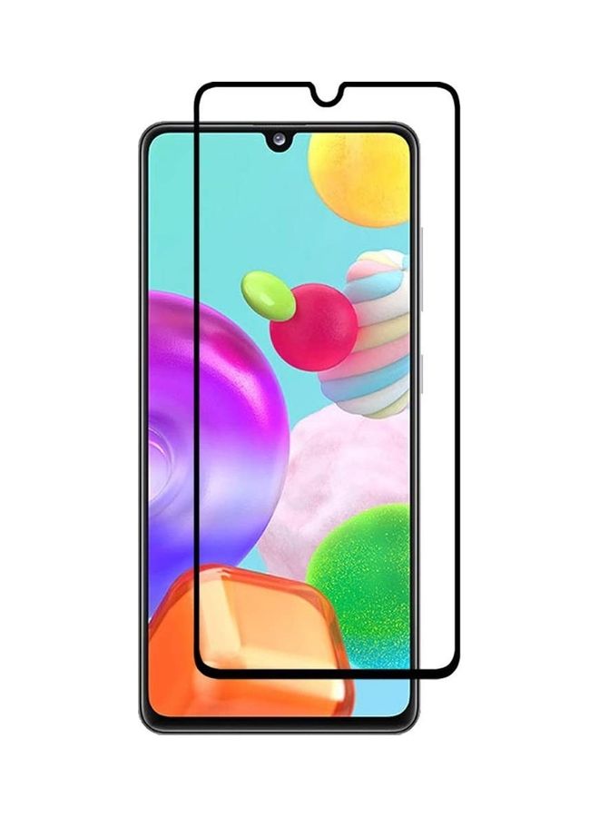 ICS Tempered Glass Screen Protector For Samsung Galaxy A41 Clear/Black - Image 1