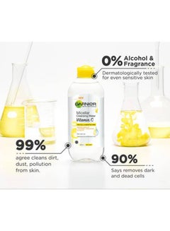 Garnier SkinActive Micellar Cleansing Water Vitamin C Clear  - Image 4