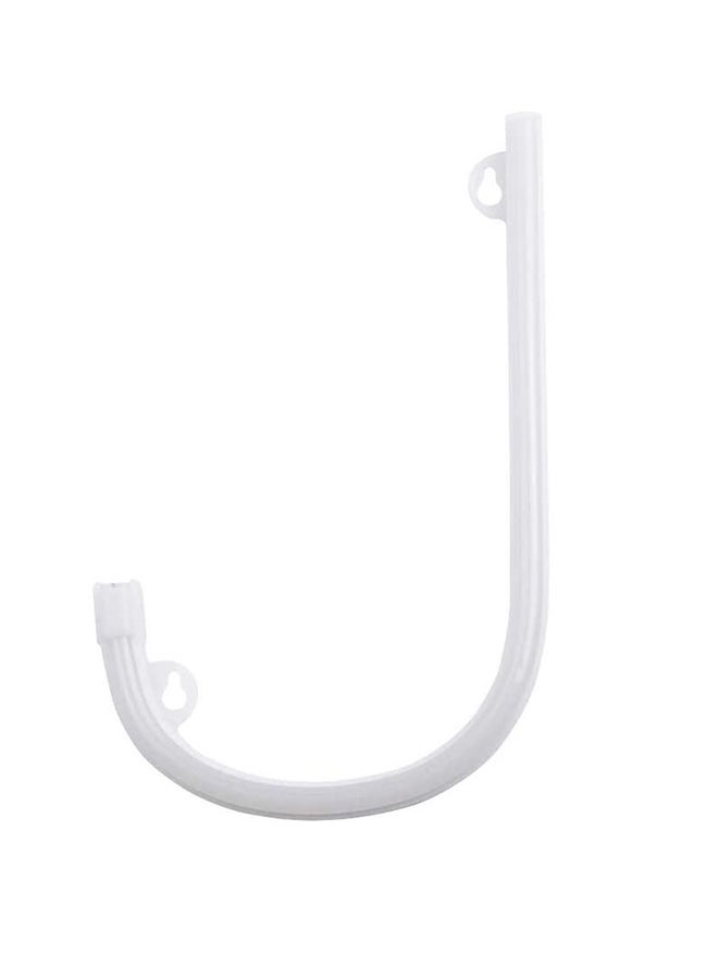 سلة مصباح LED على شكل حرف J أحمر 30x15سم - Image 1