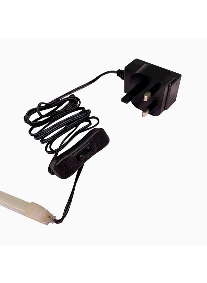 سلة مصباح نيون فليكس على شكل حرف L بإضاءة LED أحمر - Image 3