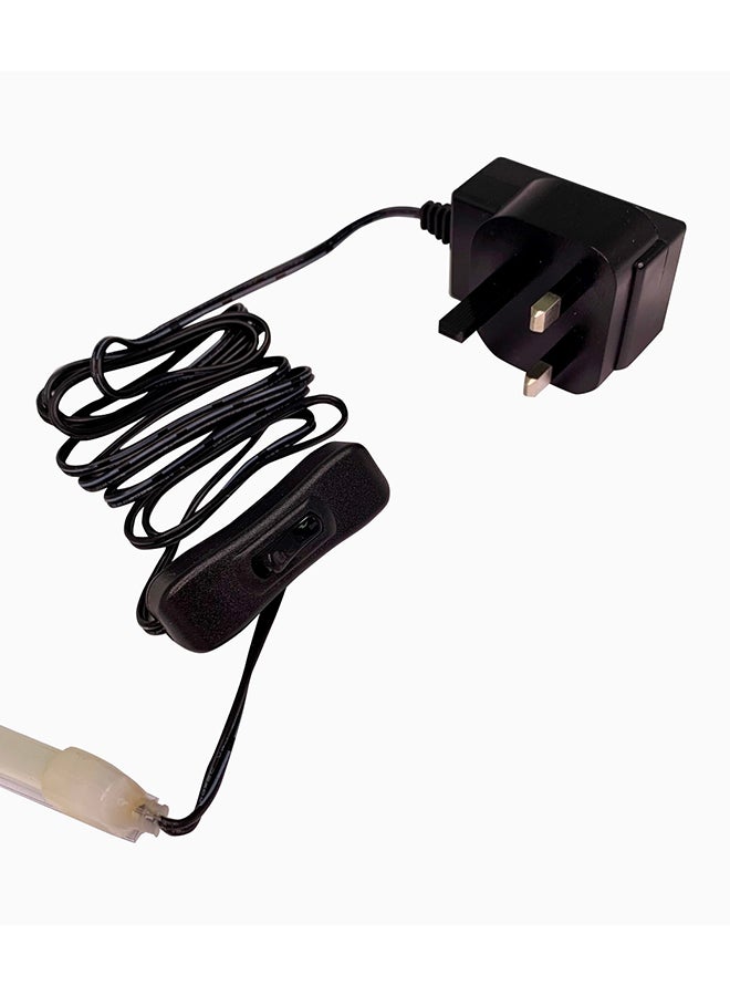 سلة مصباح نيون فليكس إن ليتر بإضاءة LED أحمر 30x20سم - Image 3