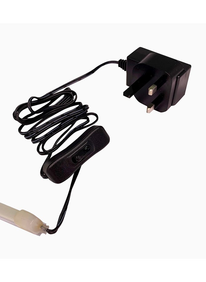 سلة مصباح نيون فليكس بإضاءة LED على شكل حرف R أحمر 30x20سم - Image 3