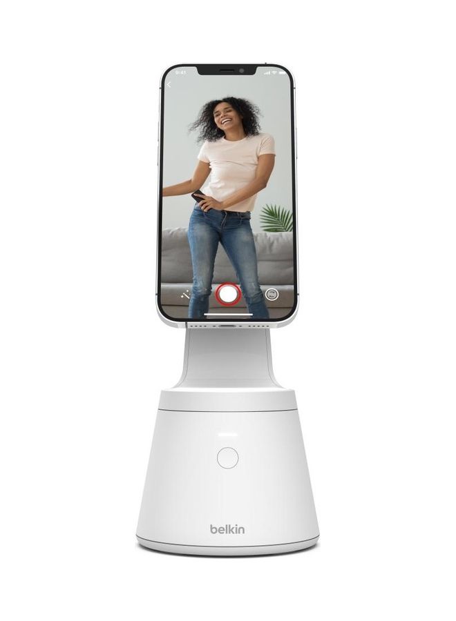 belkin - Magnetic Mount With Face Tracking White - Image 1