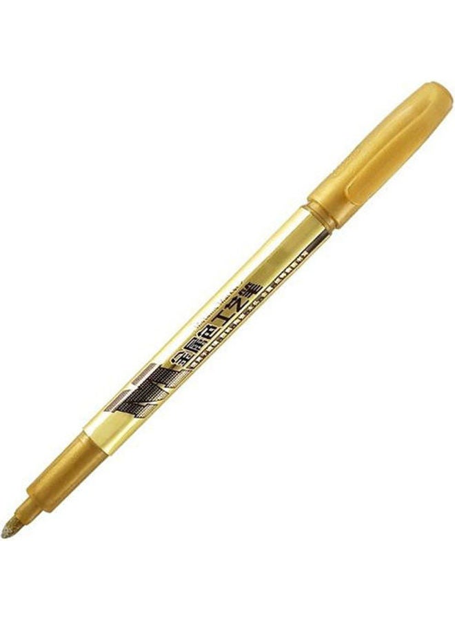 M&G Metallic Marker Pen Gold 