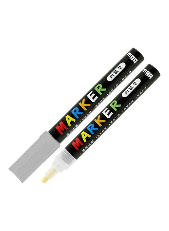 M&G Acrylic Marker Silver 