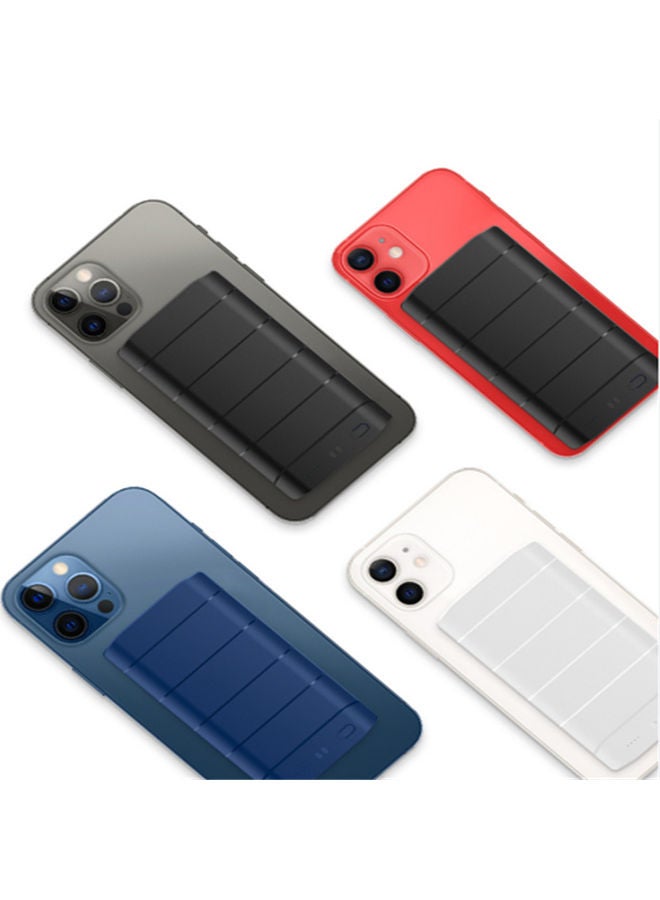 Magnetic Power Bank For iPhone 12/12 Pro/12 Pro Max 6000mAh Blue - Image 2