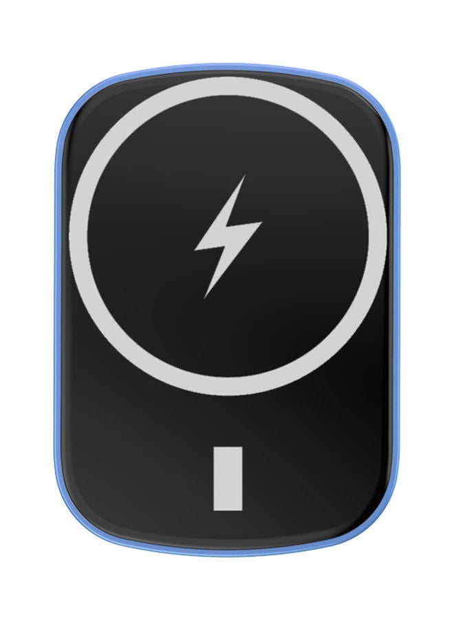 10000.0 mAh Magnetic Power Bank For iPhone 12/12 Pro/12 Pro Max Blue  - Image 2
