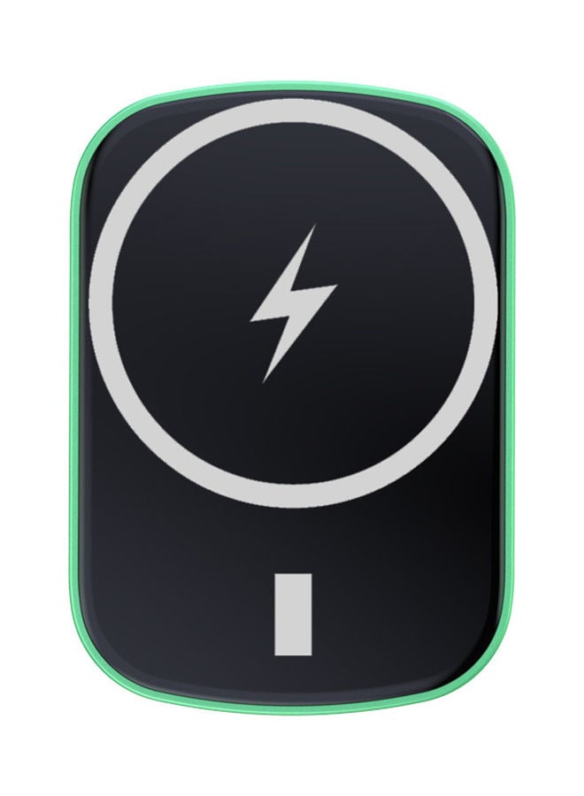 10000.0 mAh Magnetic Power Bank For iPhone 12/12 Pro/12 Pro Max Green  - Image 2