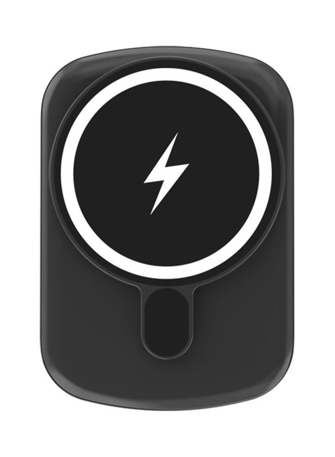 5000.0 mAh Magnetic Power Bank For iPhone 12/12 Pro/12 Pro Max Black  - Image 2