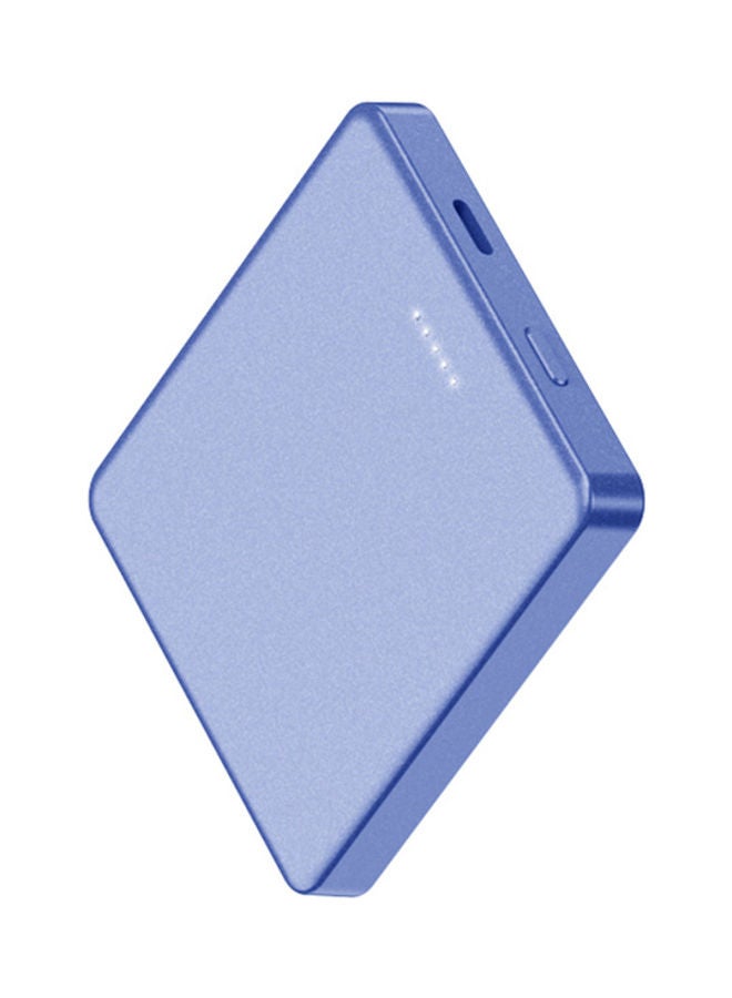 5000.0 mAh Magnetic Power Bank For iPhone 12/12 Pro/12 Pro Max Blue  - Image 5
