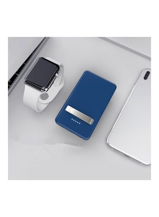 5000.0 mAh Magnetic Power Bank For iPhone 12/12 Pro/12 Pro Max Blue  - Image 2