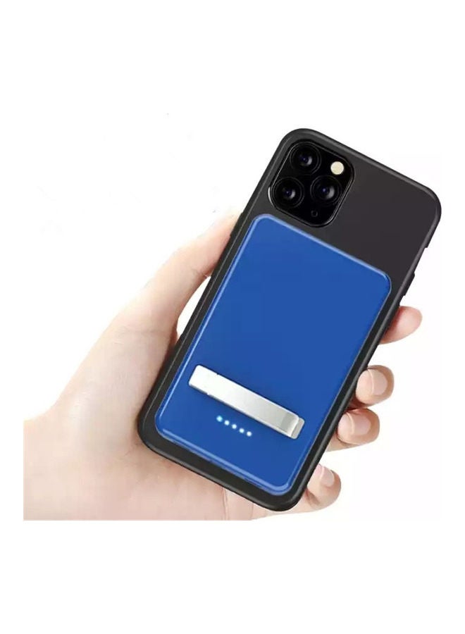5000.0 mAh Magnetic Power Bank For iPhone 12/12 Pro/12 Pro Max Blue  - Image 4
