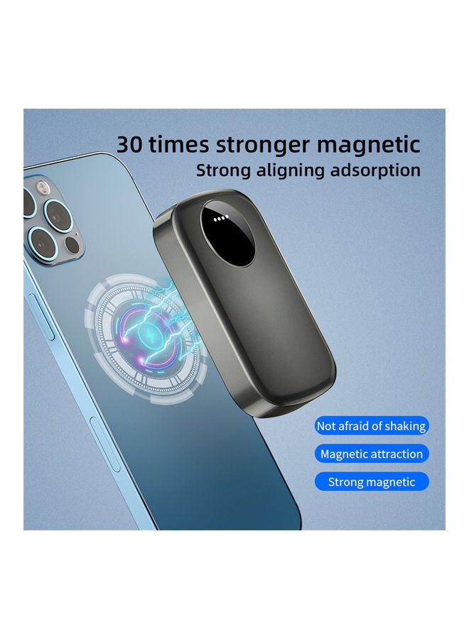 5000.0 mAh Magnetic Power Bank For iPhone 12/12 Pro/12 Pro Max White  - Image 3