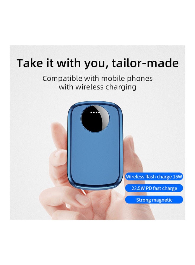 5000.0 mAh Magnetic Power Bank For iPhone 12/12 Pro/12 Pro Max White  - Image 4