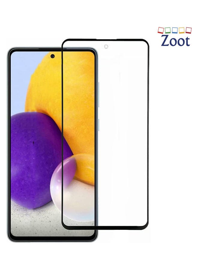 Zoot Tempered Glass Screen Protector For Samsung Galaxy A72 Black - Image 1