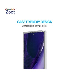 Zoot Tempered  Glass Screen Protector For Galaxy Note 20 Ultra Black  - Image 3