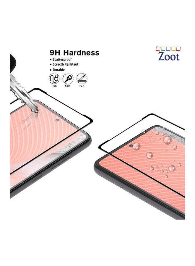 Zoot Tempered Glass Screen Protector For Samsung Galaxy A72 Black - Image 3