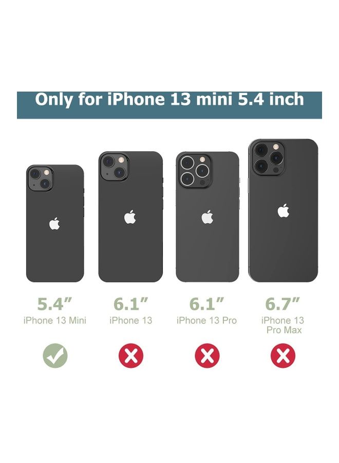 Rock Pow - Anti Scratch TPU Precise Cutouts and Slim Fit Protective Case For iPhone 13 Mini 5.4 inch Clear - Image 1