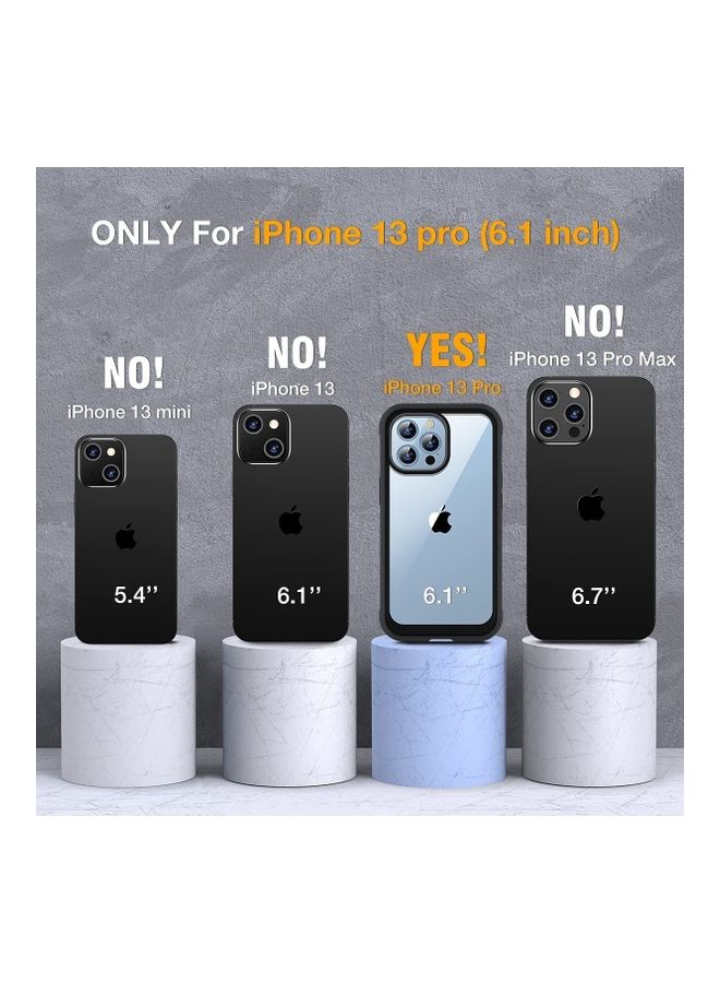 Rock Pow Shock Absorption Anti Scratch TPU Precise Cutouts and Slim Fit Protective Case For iPhone 13 Pro 6.1 inch Clear - Image 2