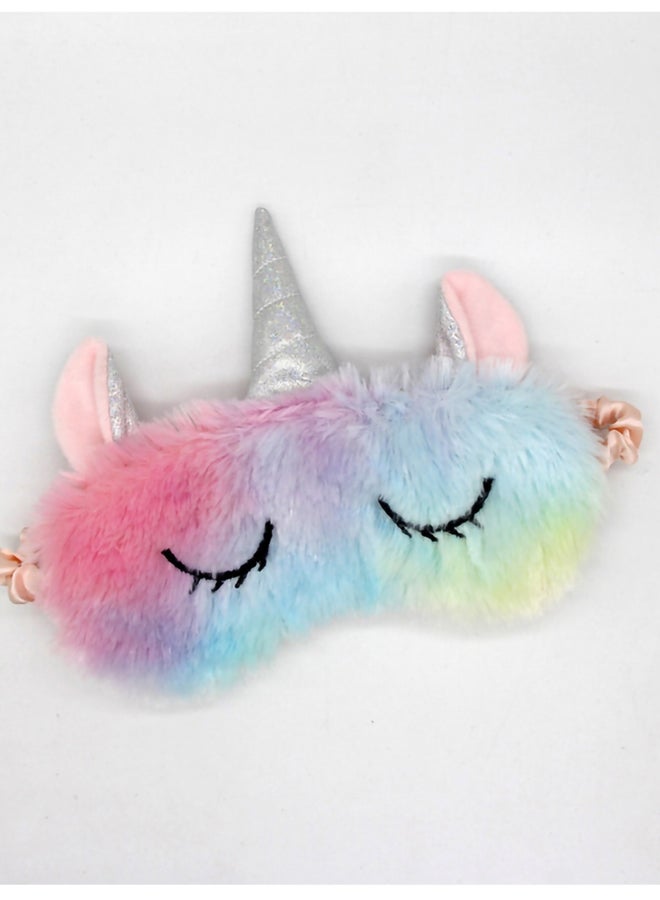 MissTiara - Unicorn Stuffed Sleeping Eye Mask Toy Multicolour - Image 1