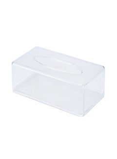 East Lady Tissue Box Clear 21.5x11.8x9.3cm  - Image 2