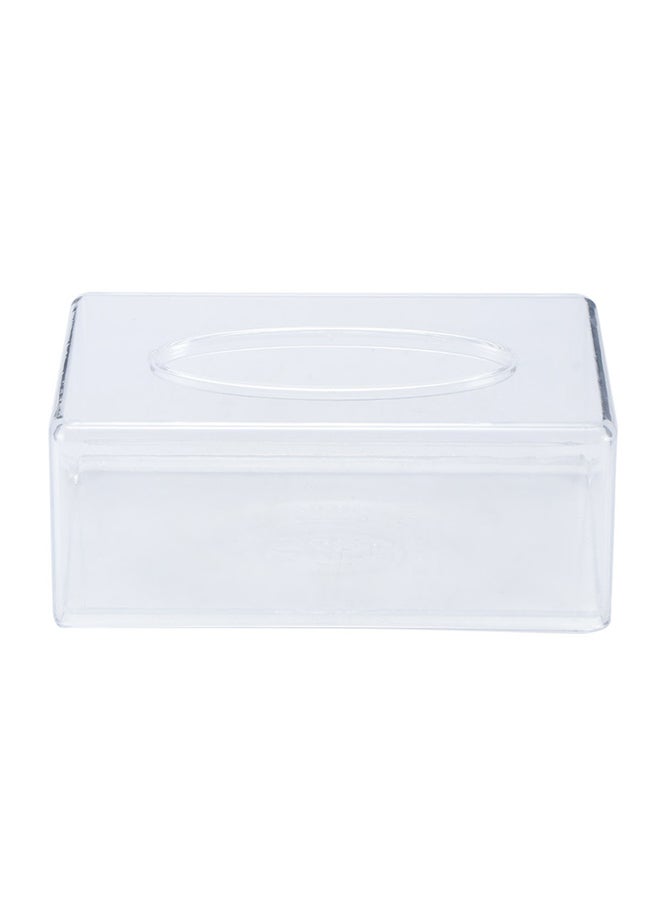 East Lady Tissue Box Clear 21.5x11.8x9.3cm  - Image 4
