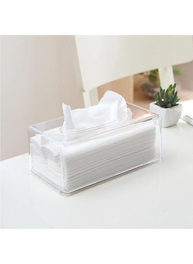 East Lady Tissue Box Clear 21.5x11.8x9.3cm  - Image 5