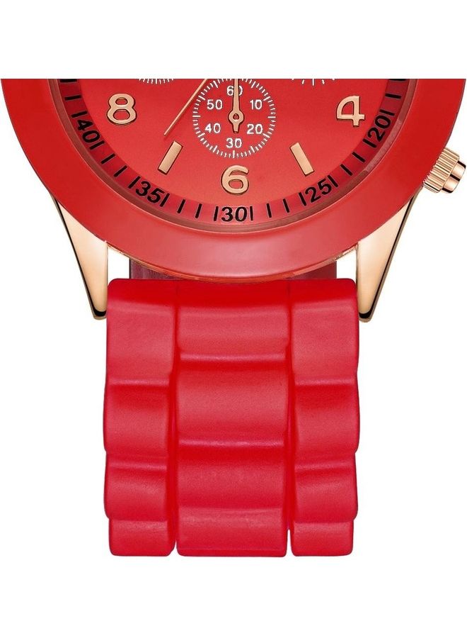 Elanova Leather Analog Wrist Watch - Image 3
