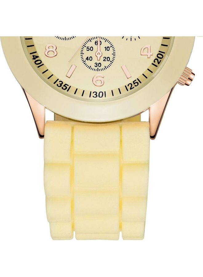 Elanova Leather Analog Wrist Watch - Image 3