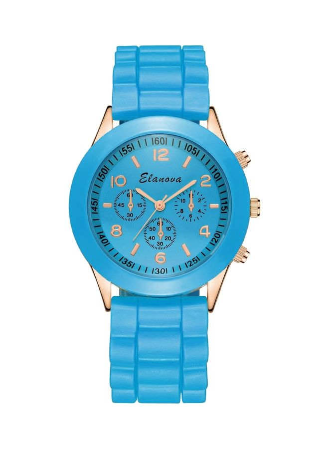 Elanova Leather Analog Wrist Watch - Image 1