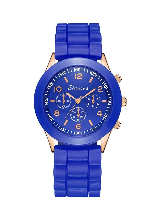 Elanova Leather Analog Wrist Watch - Image 1