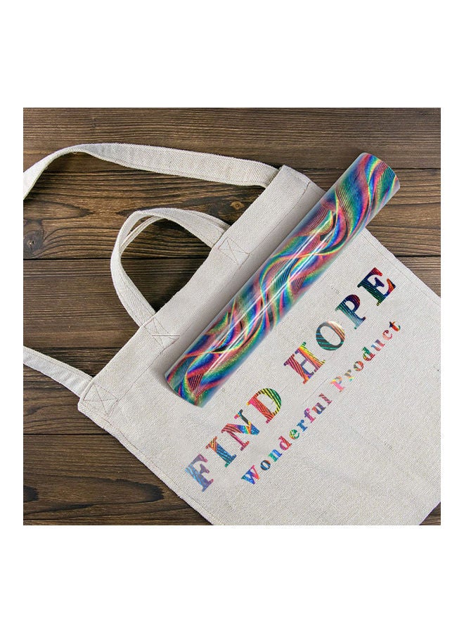 Heat Transfer Vinyl Sticker Roll Blue/Purple 30x25cm - Image 3