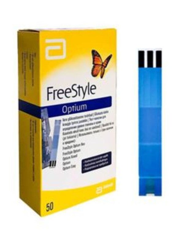 Freestyle - 50-Piece FreeStyle Optium Neo Blood Glucometer Test Strips - Image 1