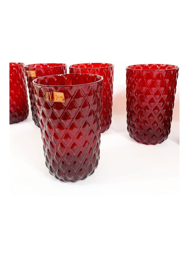 اي في في كوب أنفور بغطاء من المنتصف. لون أحمر - Image 3