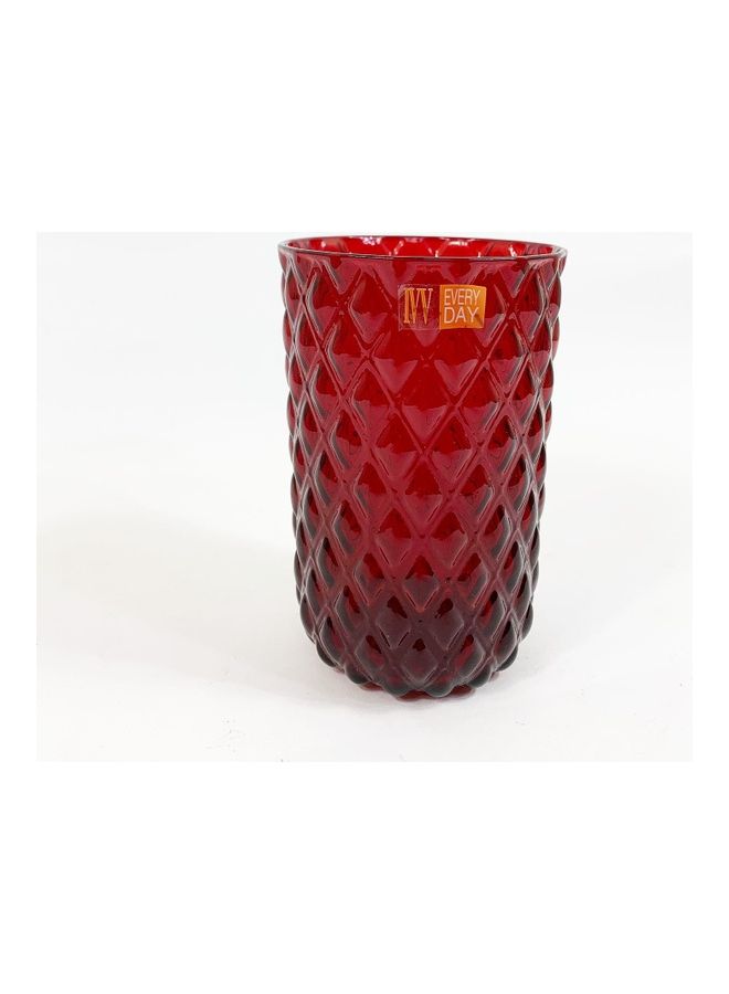 اي في في كوب أنفور بغطاء من المنتصف. لون أحمر - Image 1