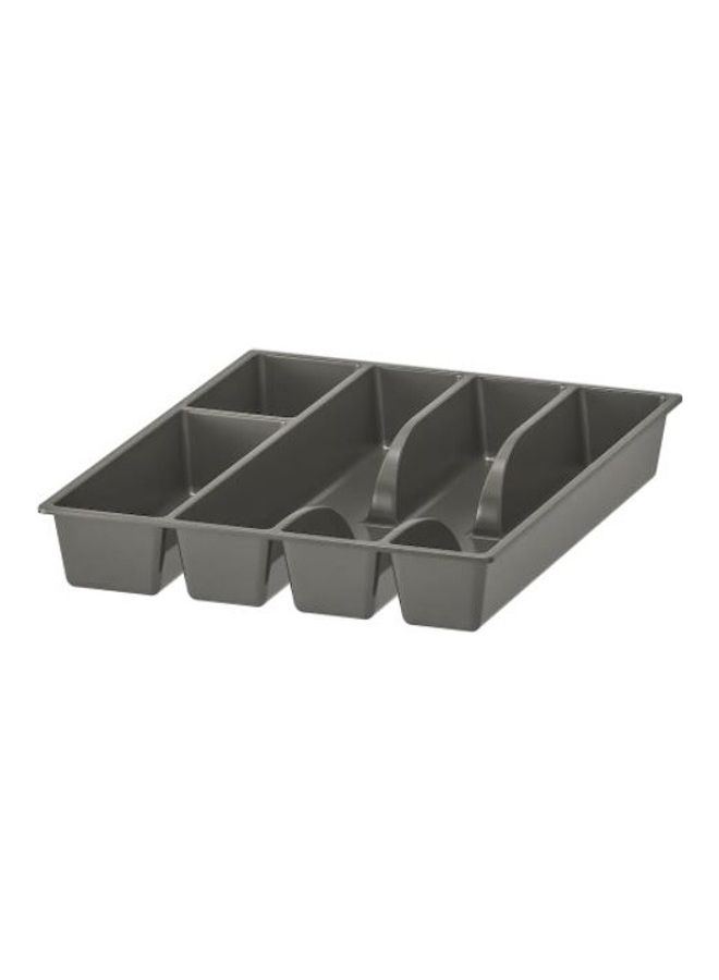 صينية أدوات مائدة أنيقة ومتينة رمادي 31 X 26سم  - Image 1